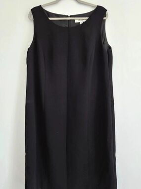 Jones Studio Sleeveless Midi Dress in Black Size 18W Like New